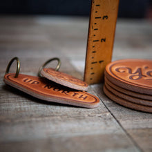 Load image into Gallery viewer, Beer Me! Leather Coaster