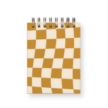 Load image into Gallery viewer, Checkerboard Mini Jotter Notebook
