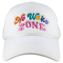 Load image into Gallery viewer, No Wake Zone Foam Trucker Hat