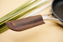 Load image into Gallery viewer, Leather Hot Handle, Panhandle Potholder Holder for Cast Iron