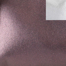 Load image into Gallery viewer, Two Tone Leather Heart Keychain - Metallics!