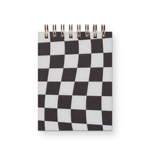 Load image into Gallery viewer, Checkerboard Mini Jotter Notebook