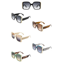 Load image into Gallery viewer, Retro Oversized Square Frame Sunglasses
