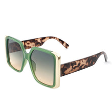 Load image into Gallery viewer, Retro Oversized Square Frame Sunglasses