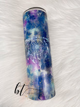 Load image into Gallery viewer, Dream catcher sublimation tumbler, 30oz Skinny tumbler