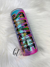 Load image into Gallery viewer, Savage 24oz skinny tumbler w/straw