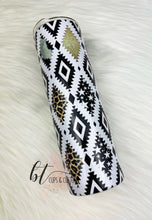 Load image into Gallery viewer, 30oz Skinny Aztec Tumbler