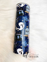 Load image into Gallery viewer, Halloween 30oz Skinny Tumbler w/straw