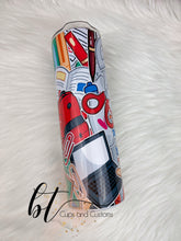Load image into Gallery viewer, Teacher life sublimation tumbler, 30oz skinny tumbler