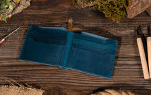 Load image into Gallery viewer, Leather Wallet,  Bifold Wallet
