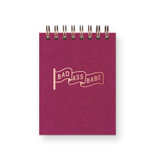 Load image into Gallery viewer, Badass Babe Mini Jotter Notebook
