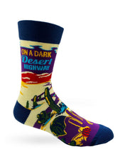 Load image into Gallery viewer, On A Dark Desert Highway Men's Socks
