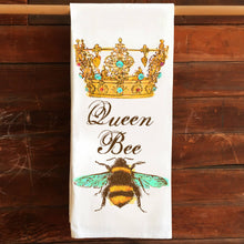 Load image into Gallery viewer, Queen Bee cotton apron
