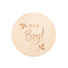 Load image into Gallery viewer, Bebe au Lait - It's A Boy Milestone Disc
