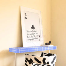 Load image into Gallery viewer, You Can't Change The Cards You Were Dealt Playing Card Print
