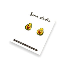 Load image into Gallery viewer, Sona Studio - Avocado Cutie Earrings
