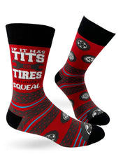 Load image into Gallery viewer, If It Has Tits Or Tires I Can Make It Squeal Men's Socks
