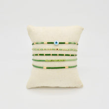 Load image into Gallery viewer, Rosamariposa - Hunter Green Miyuki Bracelet
