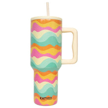 Load image into Gallery viewer, Abstract Colors 38 Oz Tumbler Cup
