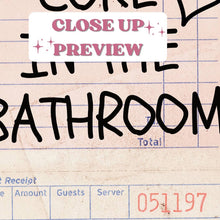 Load image into Gallery viewer, Please Don't Do Coke In The Bathroom Guest Check Wall Art
